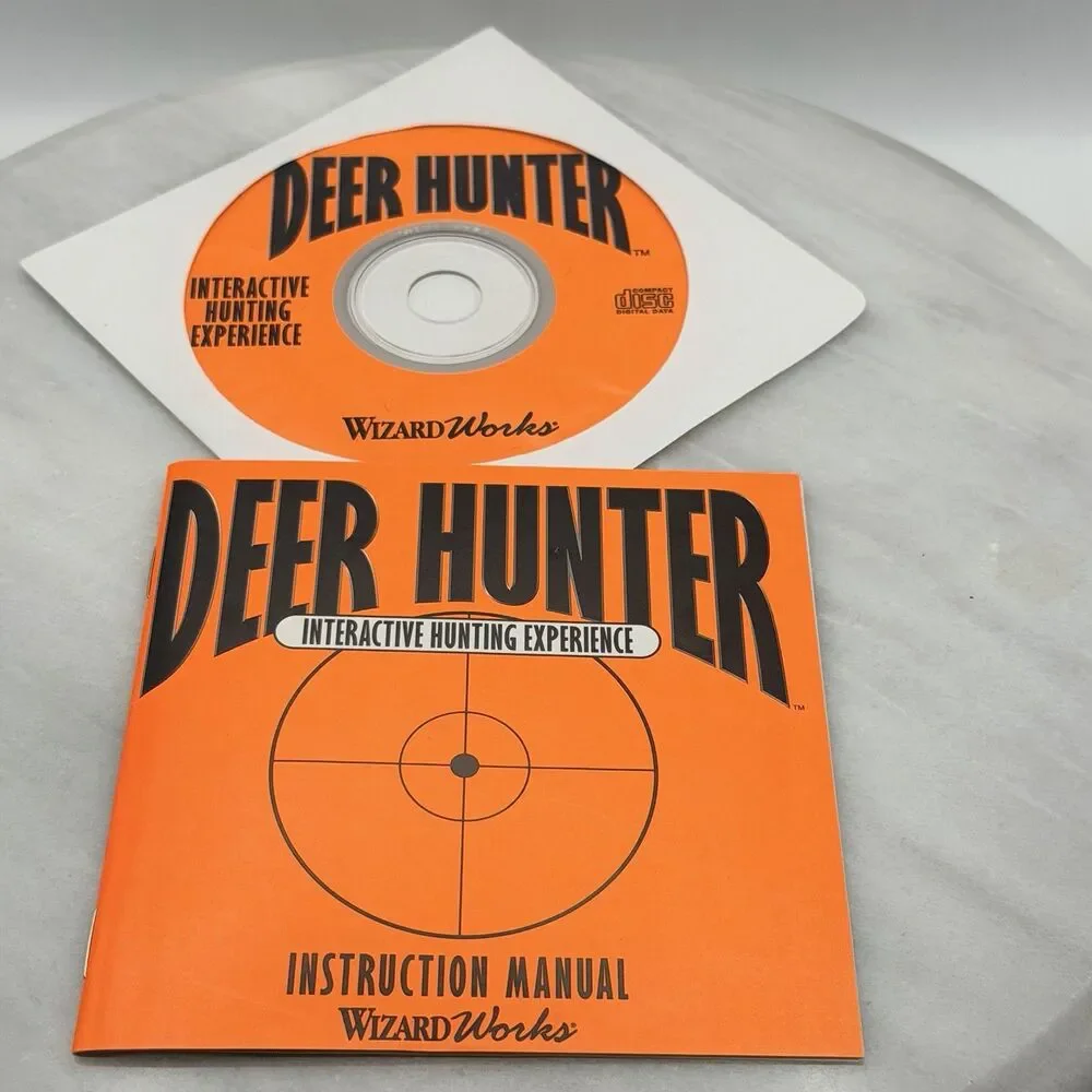 Deer Hunter Interactive Hunting Experience PC CD-ROM Big Box Complete Untested